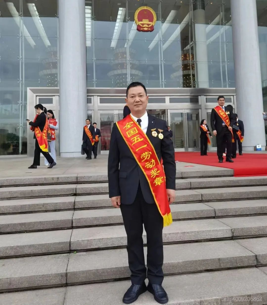 【五月禮贊】公司1名員工榮獲全國五一勞動獎章！(圖5)